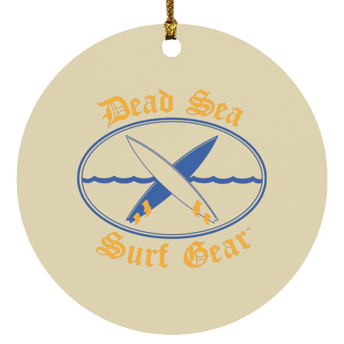 Dead Sea Surf Gear - Circle Ornament