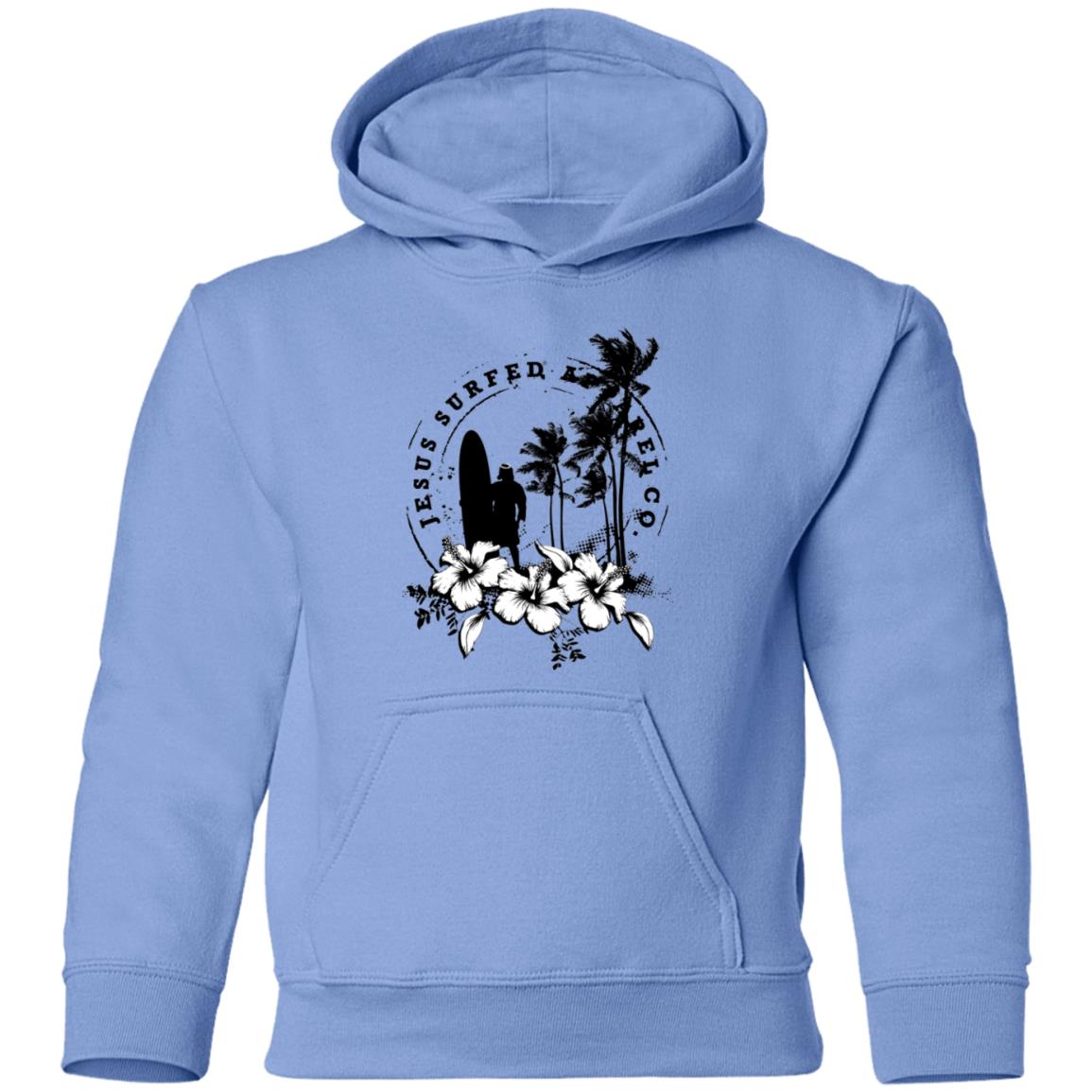 Jesus Surfed Apparel - Boy's/Girl's Youth Cotton Hoodie