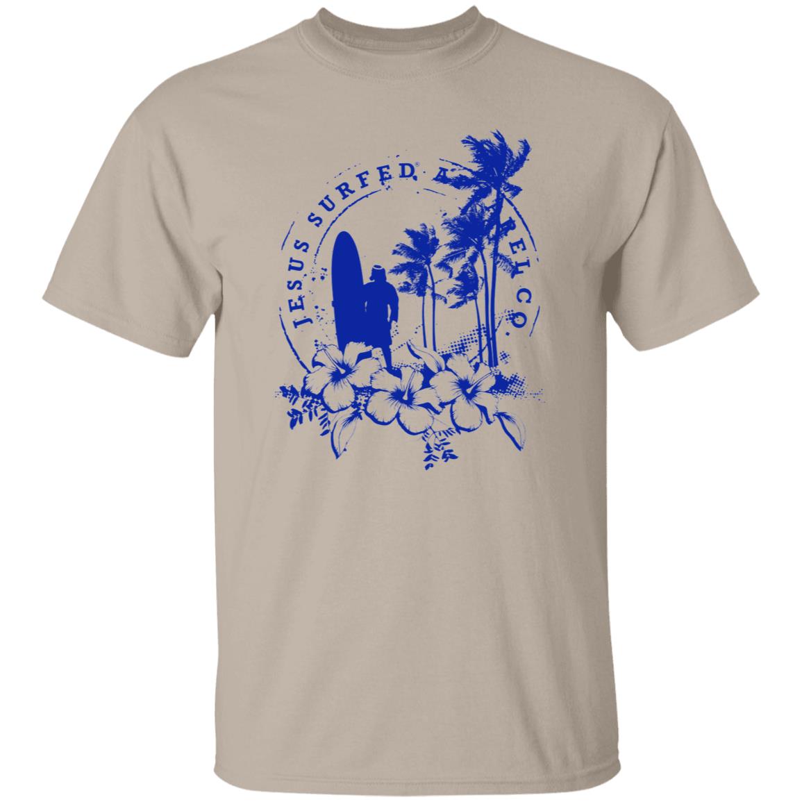 Jesus Surfed Apparel - Men's Cotton Short Sleeve T-Shirt