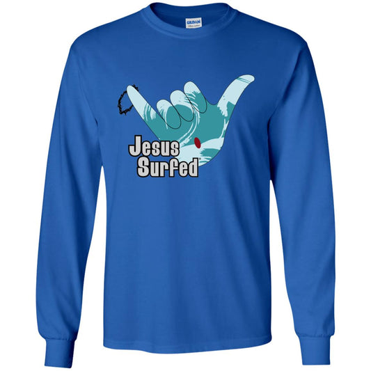 Shredd;n Jesus Boy's/Girl's Youth Cotton Long Sleeve T-Shirt