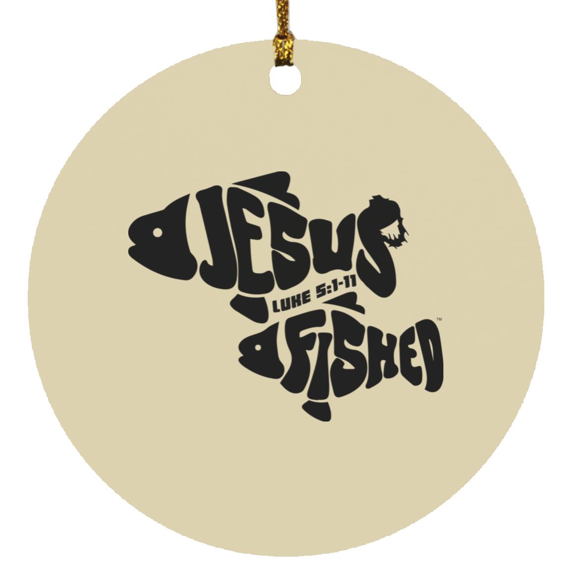 OneFish TwoFish - Circle Ornament
