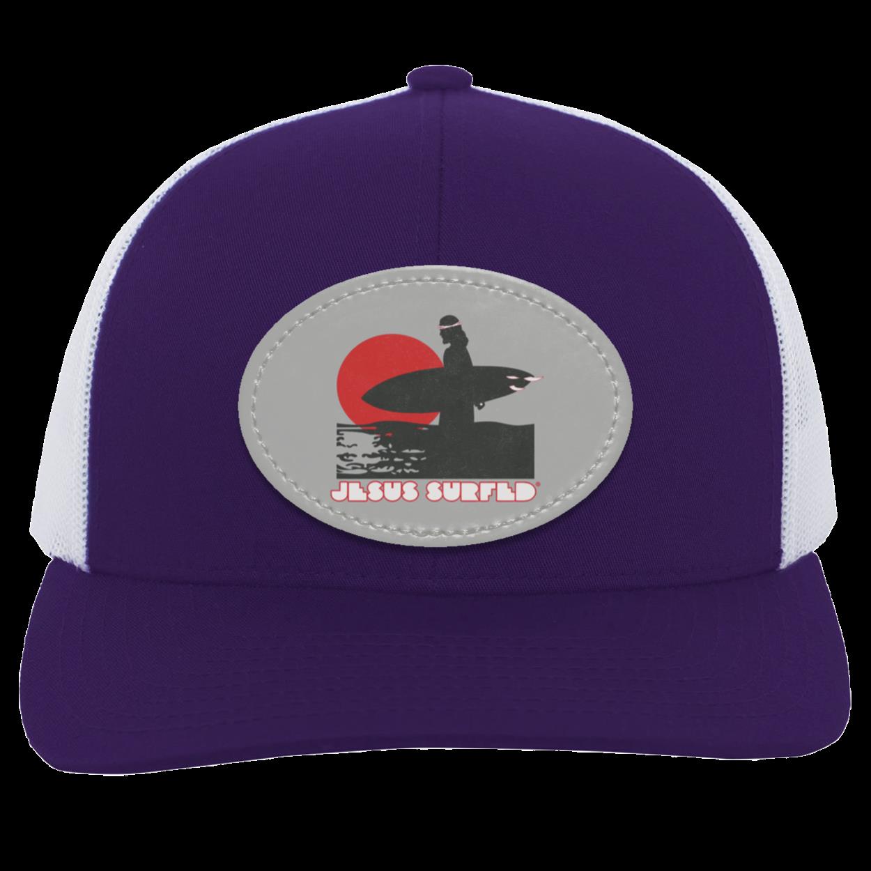 Sunset - Trucker Snap Back - Oval Patch