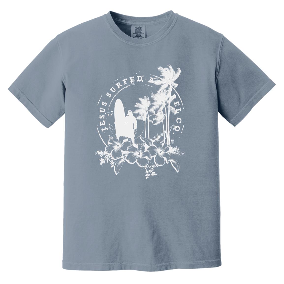Jesus Surfed Apparel - Men's Soft-Washed Comfort Cotton Short Sleeve T-Shirt
