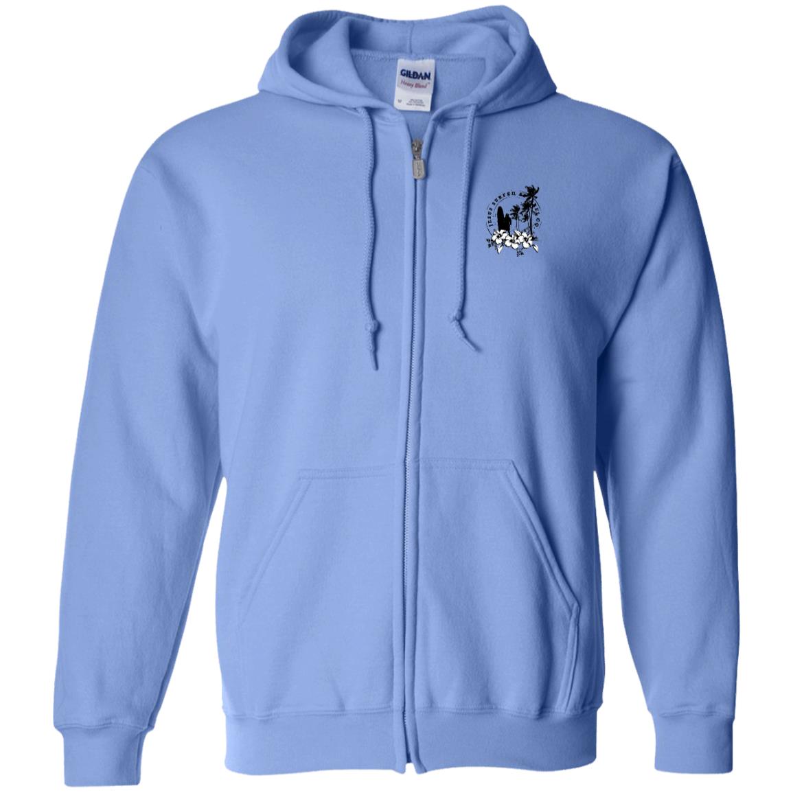 Jesus Surfed Apparel - Men/Women Unisex Full Zip Hoodies