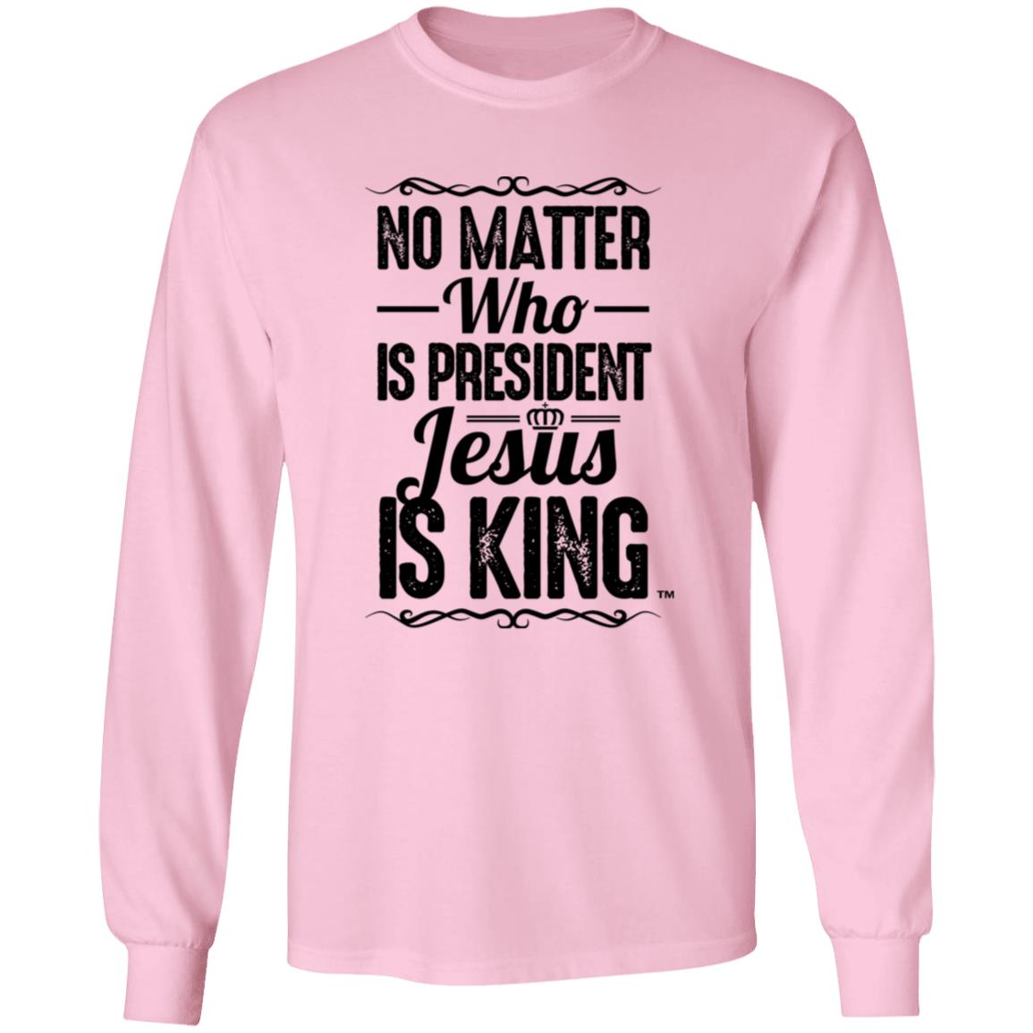 Jesus is King - Men/Women Unisex Classic Long Sleeve T-Shirt