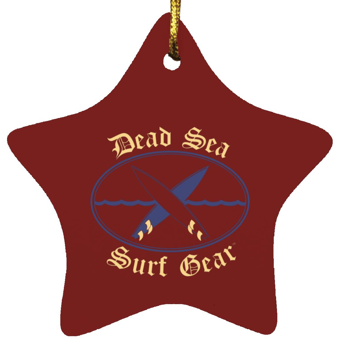 Dead Sea Surf Gear Star Ornament