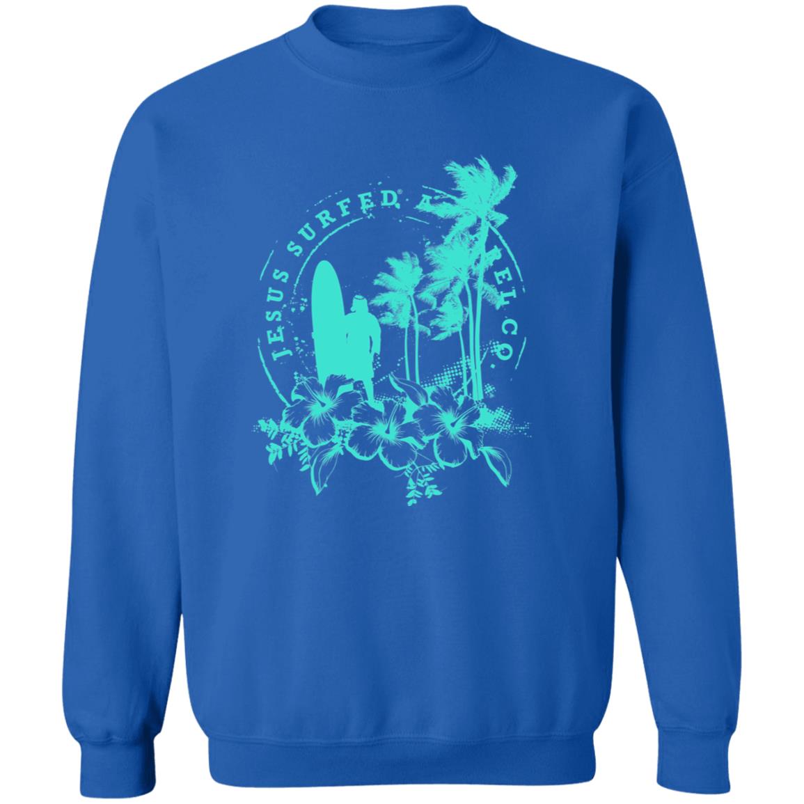 Jesus Surfed Apparel - Men/Women Unisex Crewneck Sweatshirt