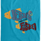 OneFish TwoFish Cozy Plush Fleece Blanket - 60x80