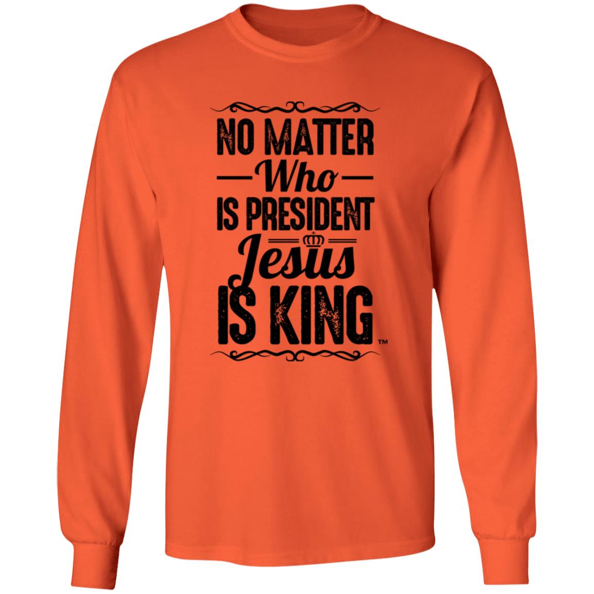 Jesus is King - Men/Women Unisex Classic Long Sleeve T-Shirt