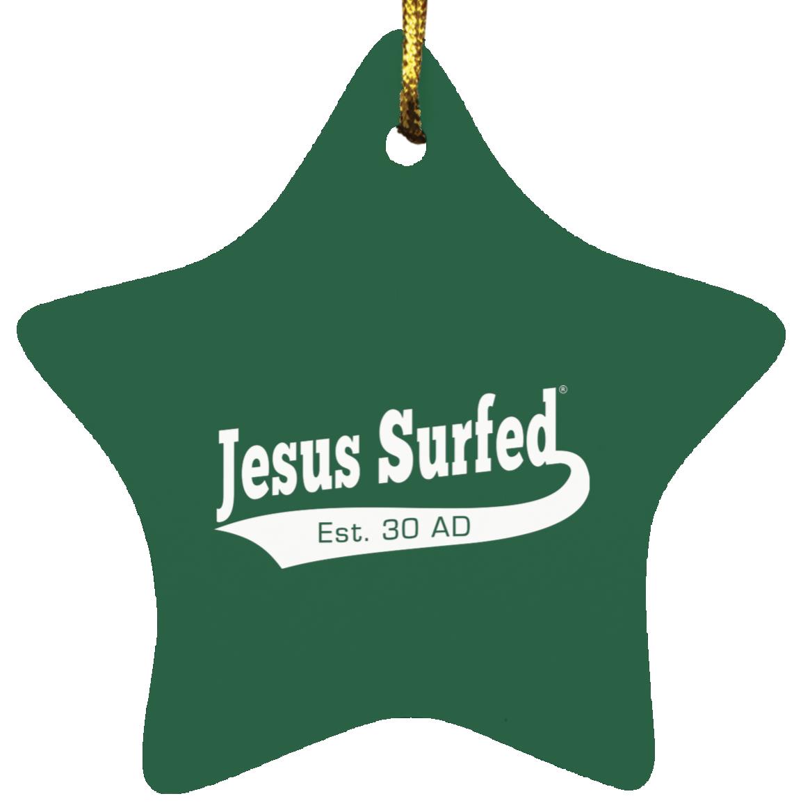 Est 30 AD - Star Ornament - Jesus Surfed Apparel Co.