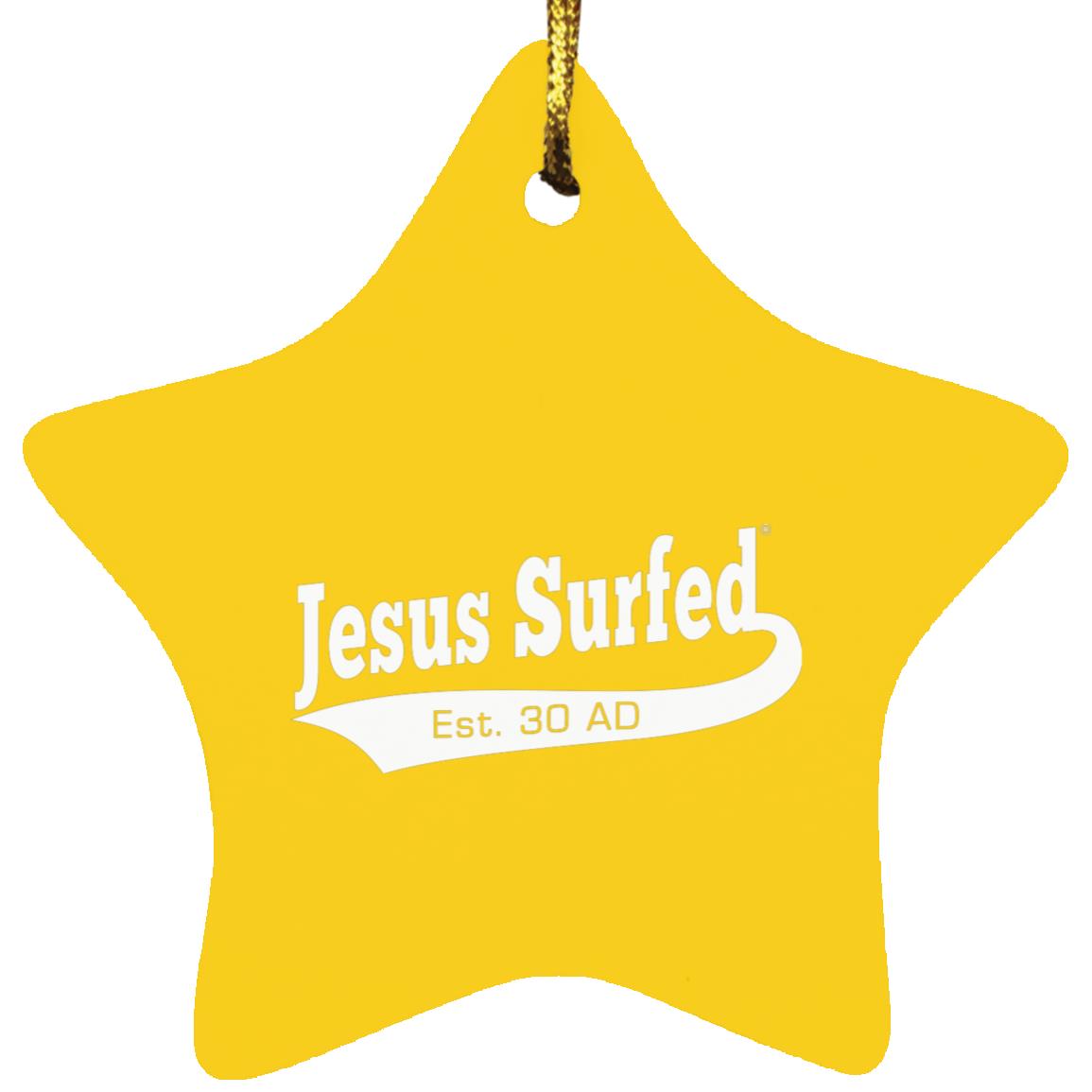 Est 30 AD - Star Ornament - Jesus Surfed Apparel Co.