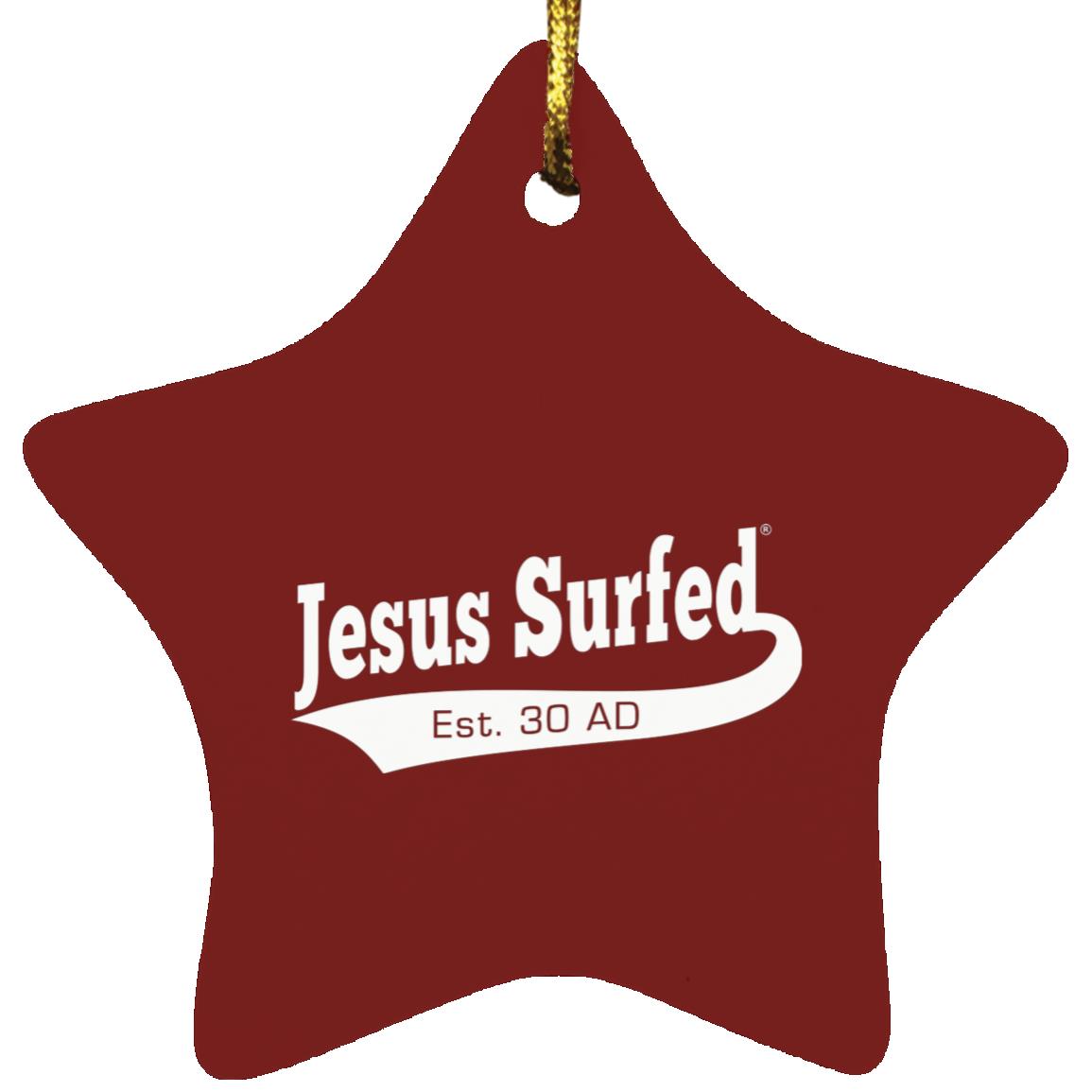 Est 30 AD - Star Ornament - Jesus Surfed Apparel Co.