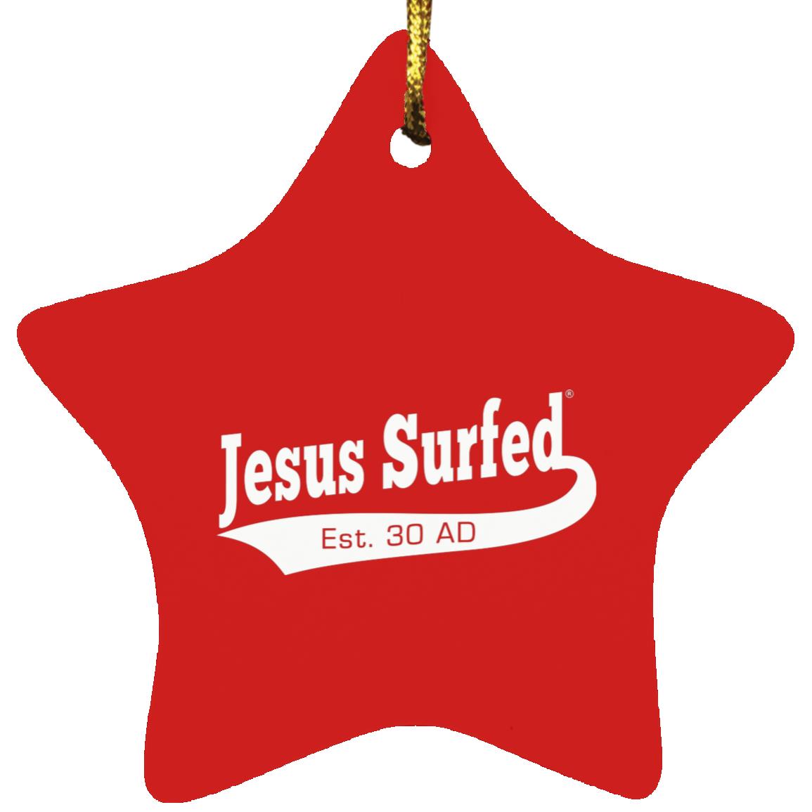 Est 30 AD - Star Ornament - Jesus Surfed Apparel Co.