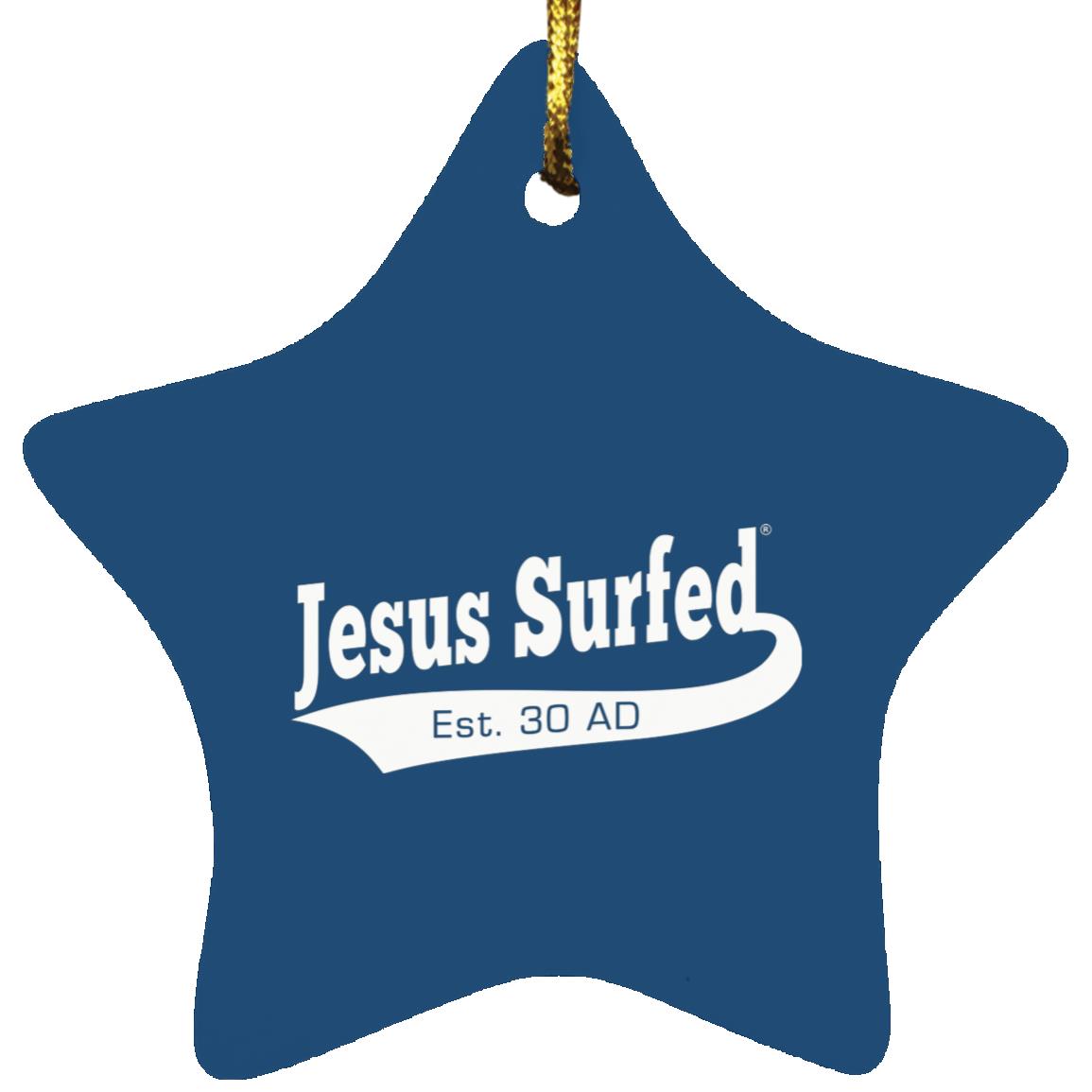 Est 30 AD - Star Ornament - Jesus Surfed Apparel Co.