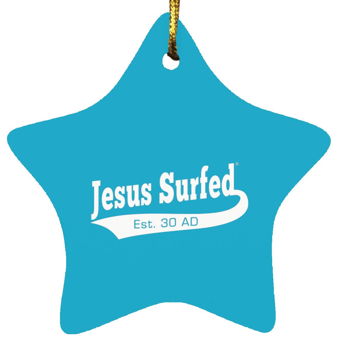 Est 30 AD - Star Ornament - Jesus Surfed Apparel Co.