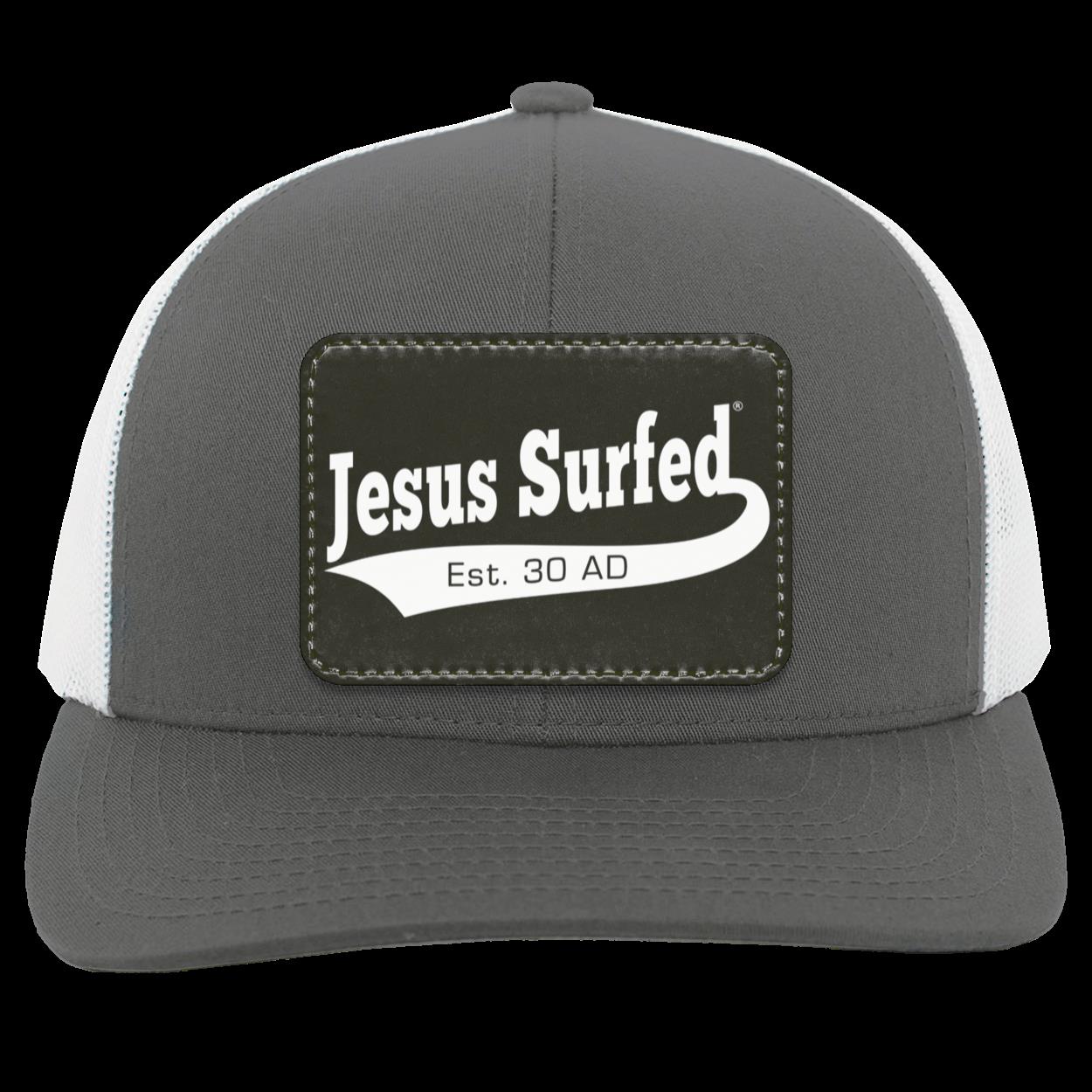 Est 30 AD - Trucker Snap Back - Rectangle Patch - Jesus Surfed Apparel Co.