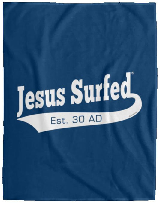Est AD 30 - Cozy Plush Fleece Blanket - 60x80 - Jesus Surfed Apparel Co.