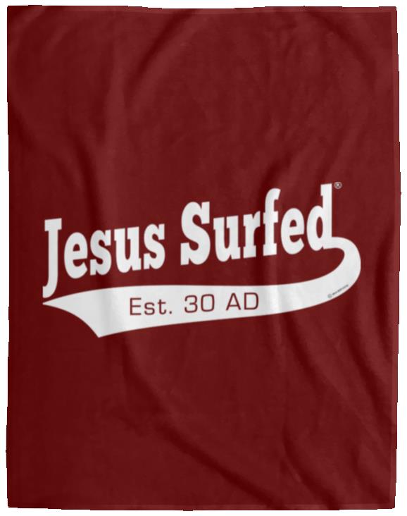 Est AD 30 - Cozy Plush Fleece Blanket - 60x80 - Jesus Surfed Apparel Co.