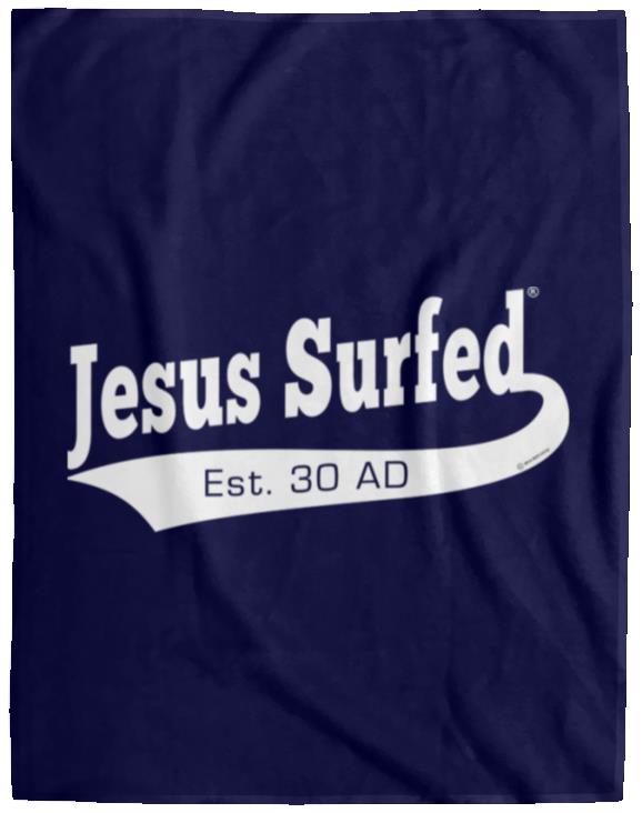 Est AD 30 - Cozy Plush Fleece Blanket - 60x80 - Jesus Surfed Apparel Co.