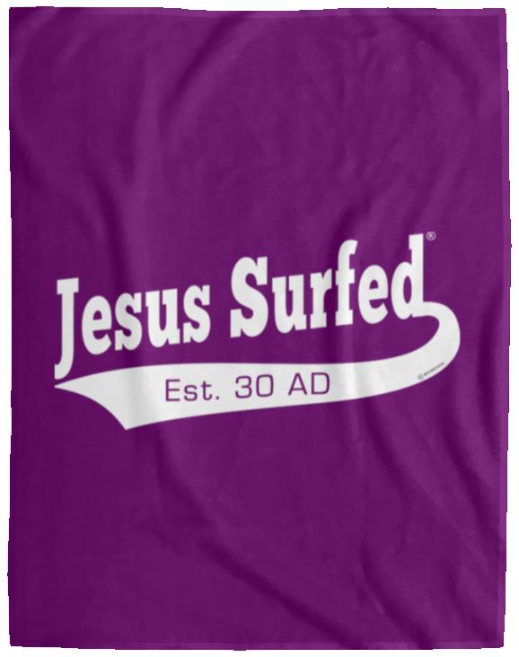 Est AD 30 - Cozy Plush Fleece Blanket - 60x80 - Jesus Surfed Apparel Co.