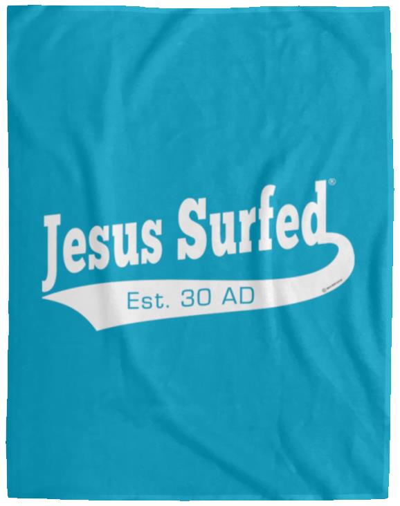 Est AD 30 - Cozy Plush Fleece Blanket - 60x80 - Jesus Surfed Apparel Co.
