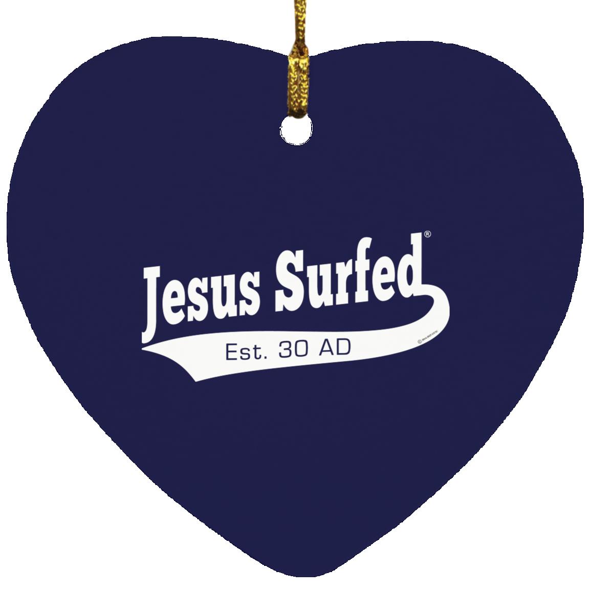 Est AD 30 - Heart Ornament - Jesus Surfed Apparel Co.