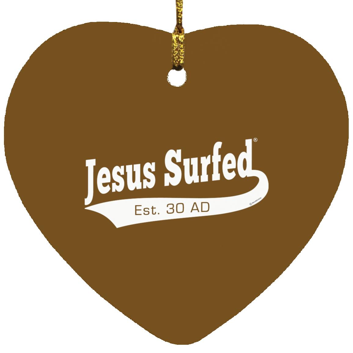 Est AD 30 - Heart Ornament - Jesus Surfed Apparel Co.