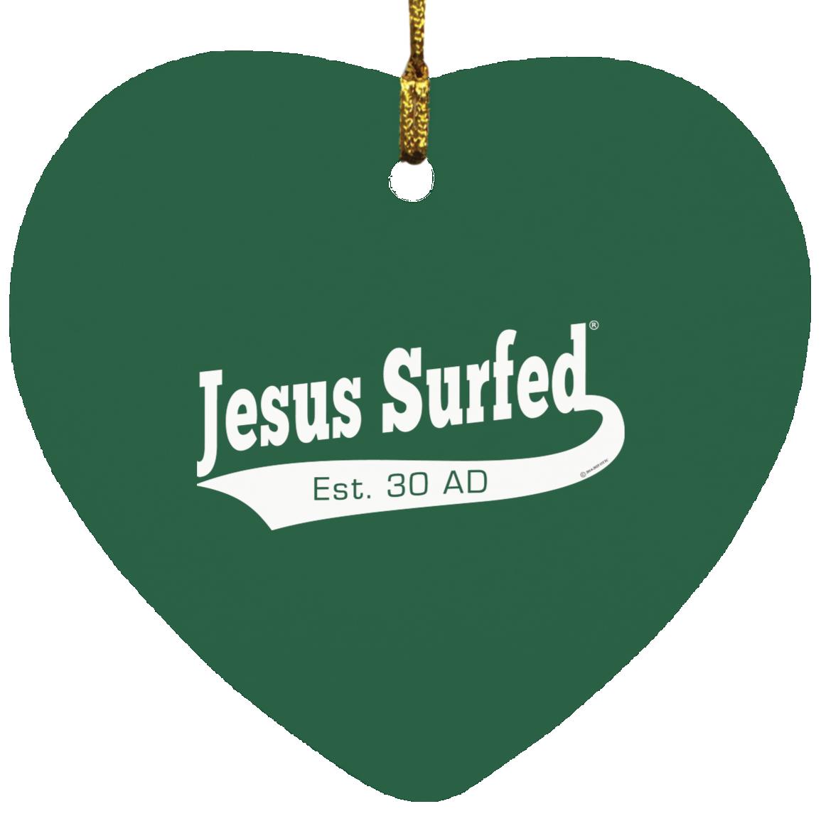 Est AD 30 - Heart Ornament - Jesus Surfed Apparel Co.