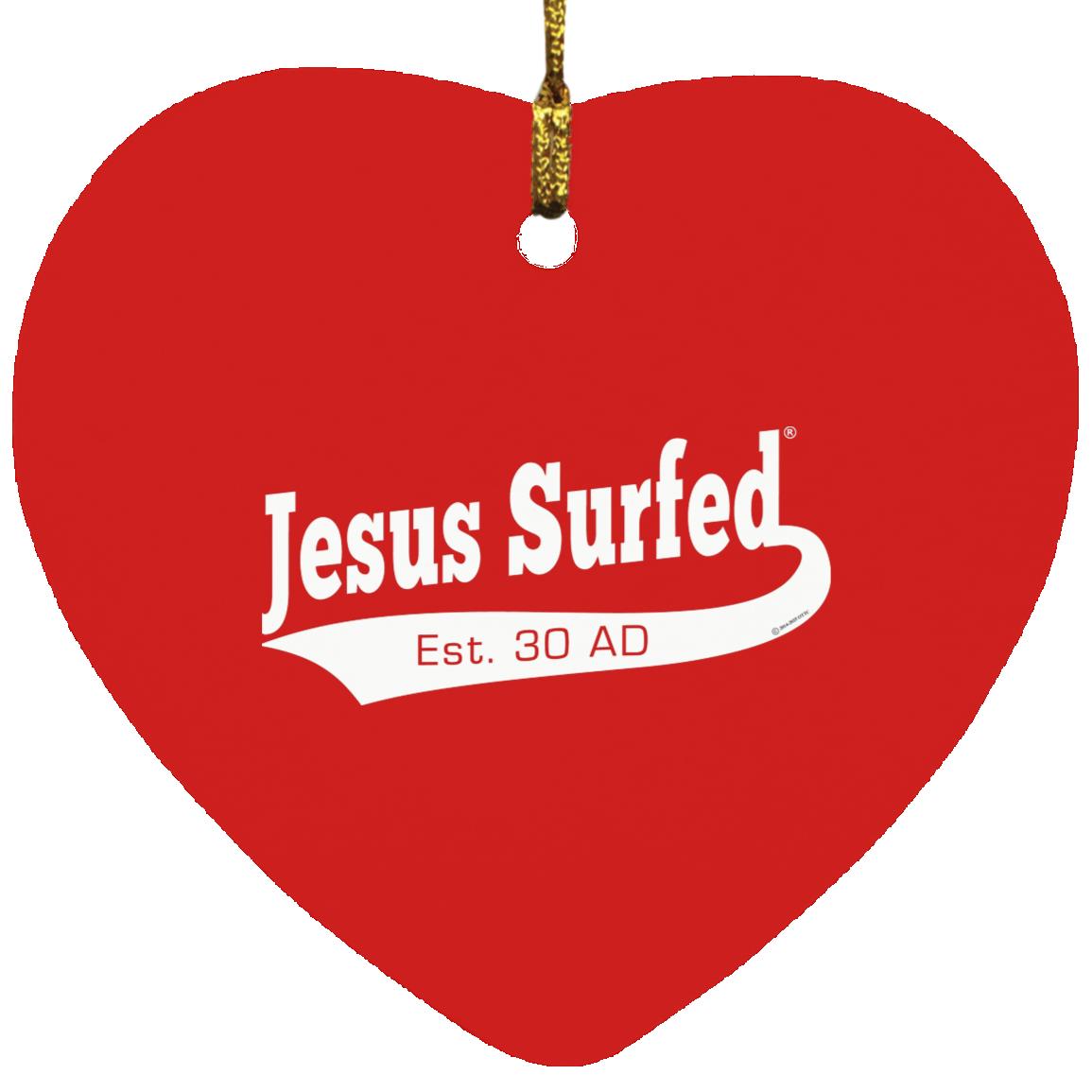 Est AD 30 - Heart Ornament - Jesus Surfed Apparel Co.