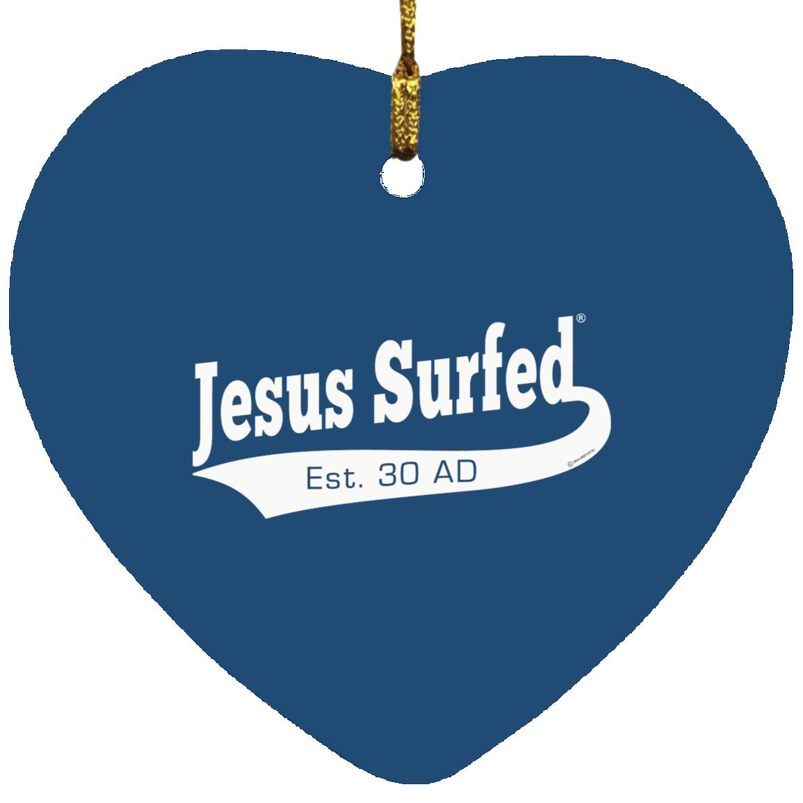 Est AD 30 - Heart Ornament - Jesus Surfed Apparel Co.