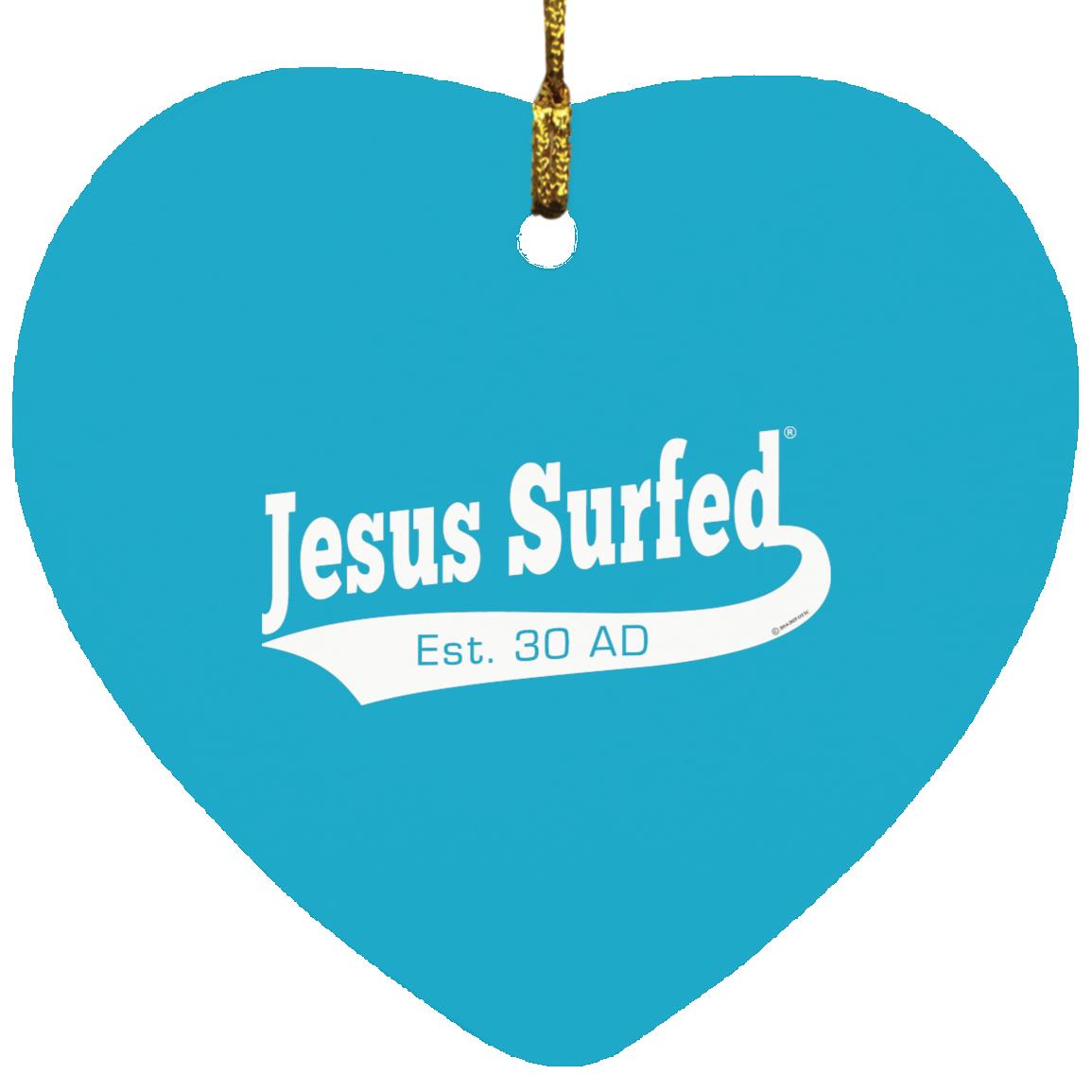 Est AD 30 - Heart Ornament - Jesus Surfed Apparel Co.
