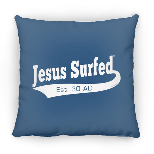Est AD 30 - Large Square Pillow - Jesus Surfed Apparel Co.