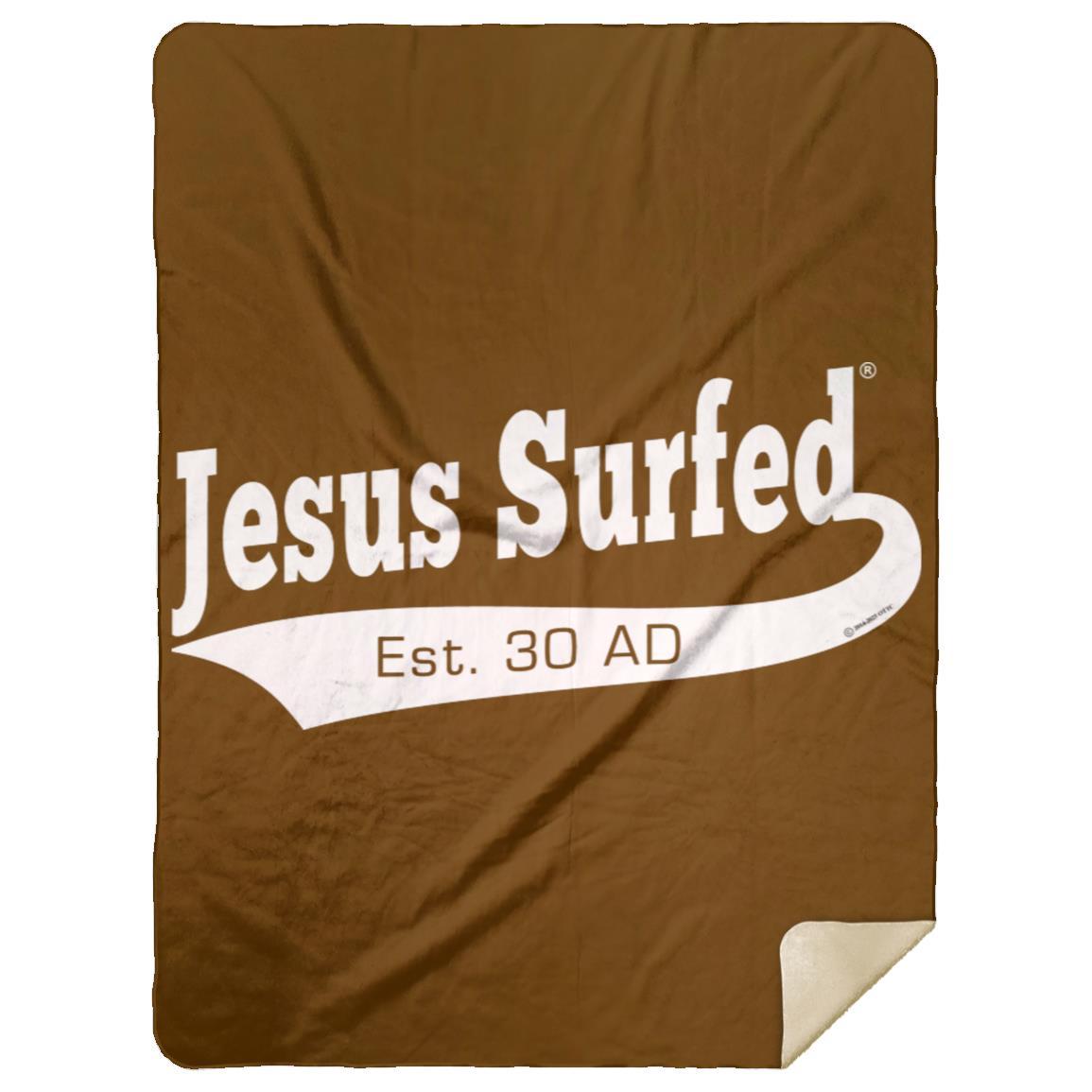 Est AD 30 - Premium Mink Sherpa Blanket 60x80 - Jesus Surfed Apparel Co.