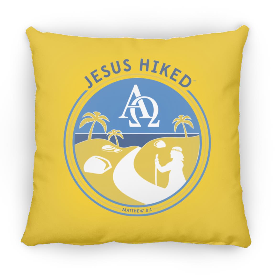 Follow the Path - Large Square Pillow - Jesus Surfed Apparel Co.