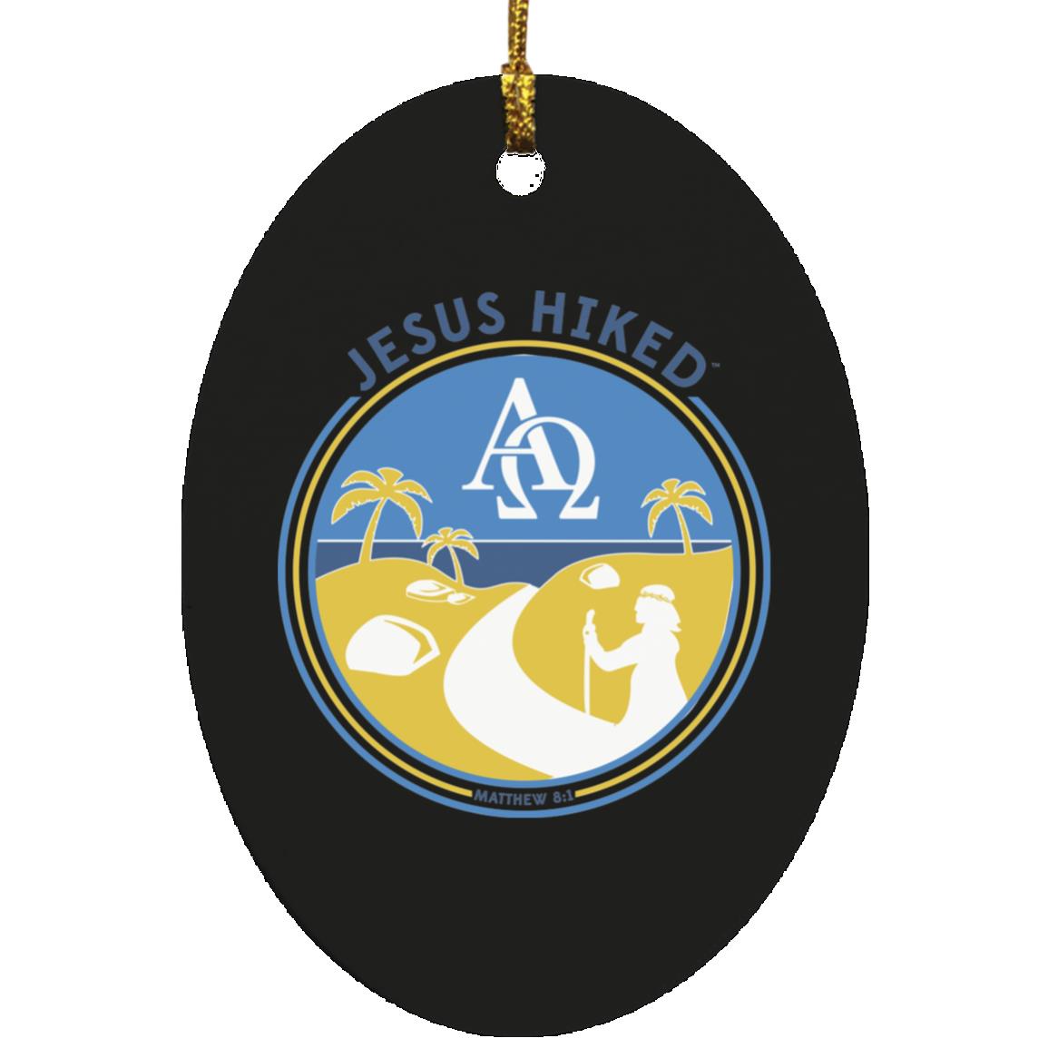 Follow the Path - Oval Ornament - Jesus Surfed Apparel Co.