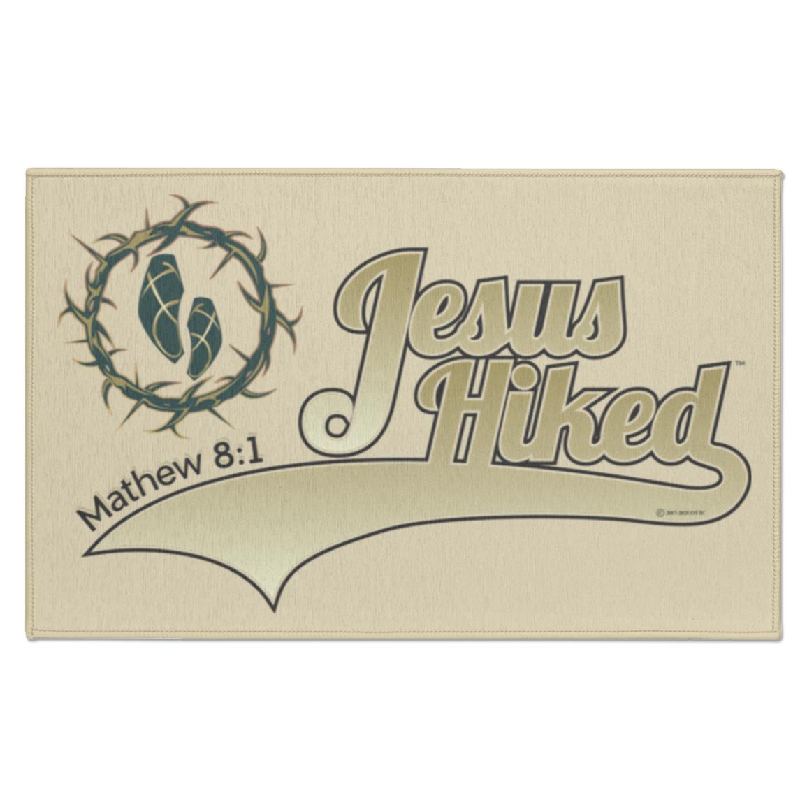 Just Hike - Indoor Doormat - Jesus Surfed Apparel Co.