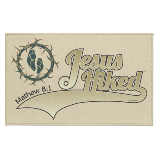 Just Hike - Indoor Doormat - Jesus Surfed Apparel Co.