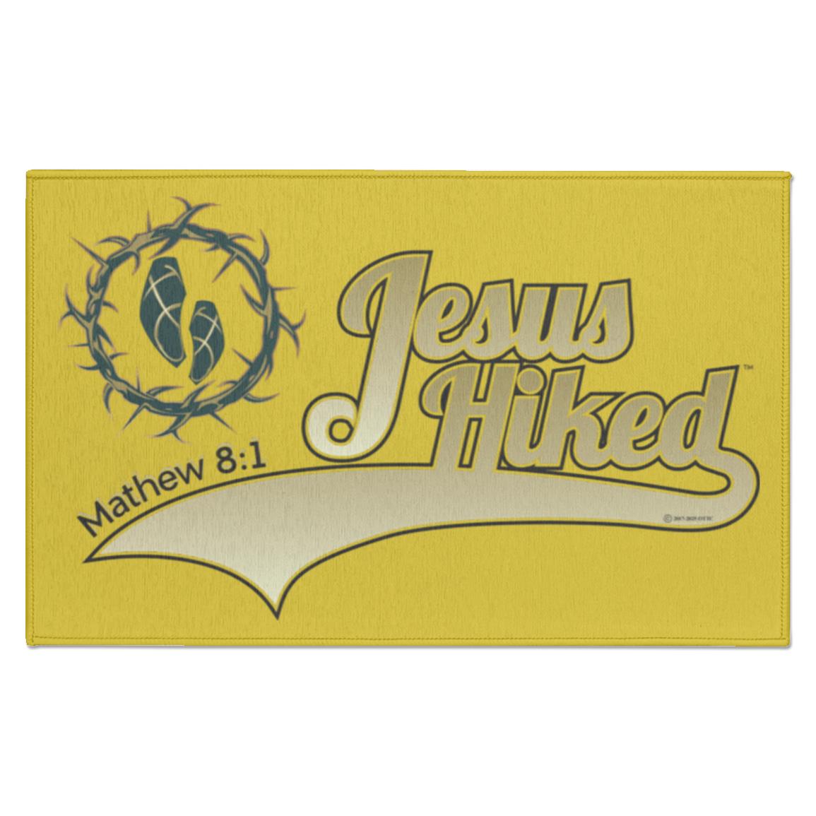 Just Hike - Indoor Doormat - Jesus Surfed Apparel Co.