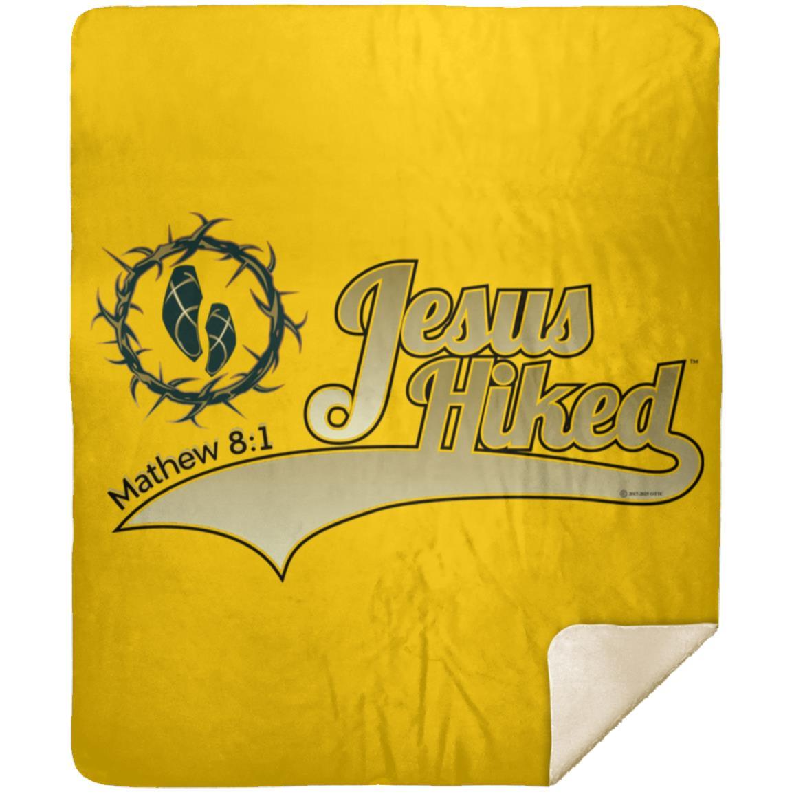 Just Hike - Premium Mink Sherpa Blanket 50x60 - Jesus Surfed Apparel Co.
