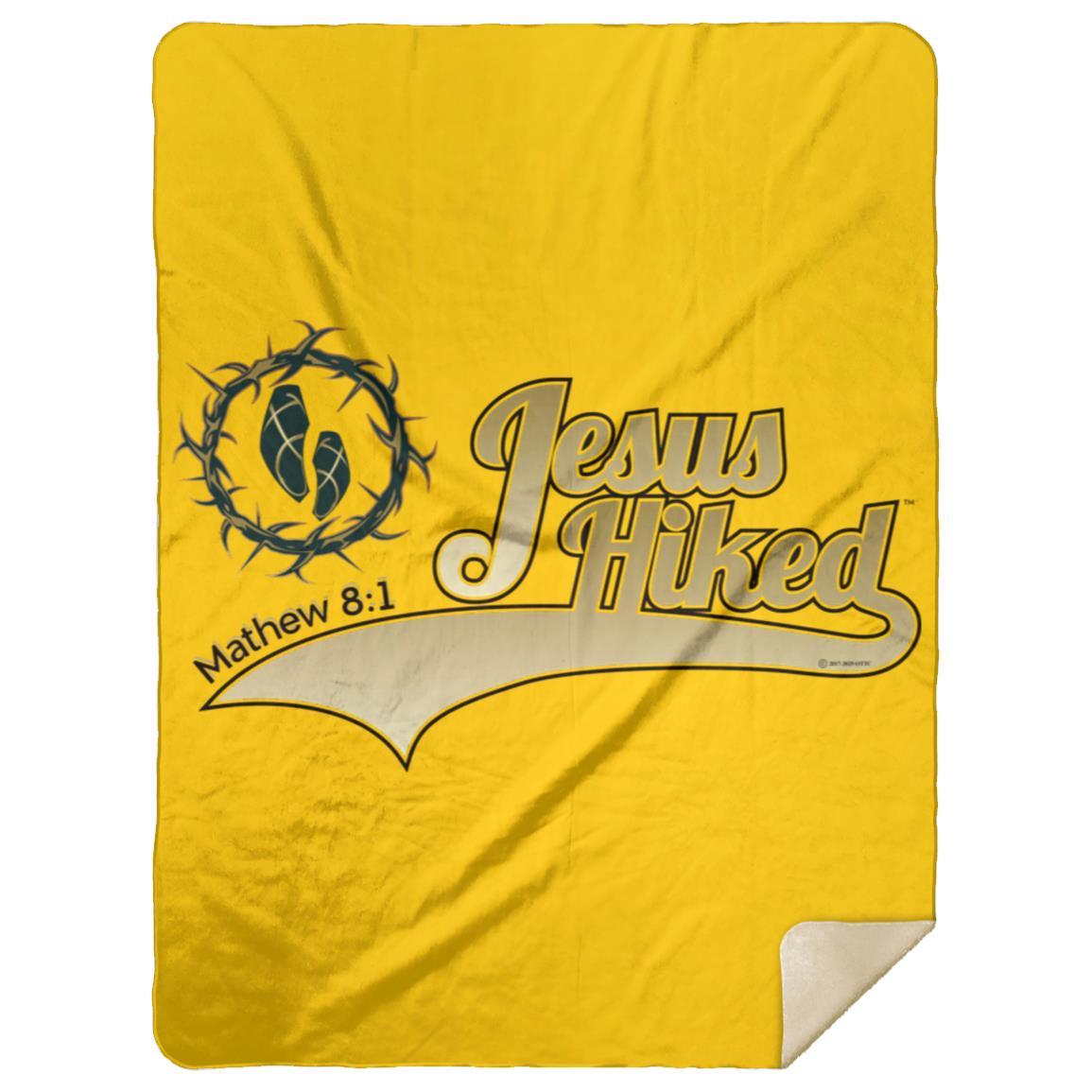 Just Hike - Premium Mink Sherpa Blanket 60x80 - Jesus Surfed Apparel Co.
