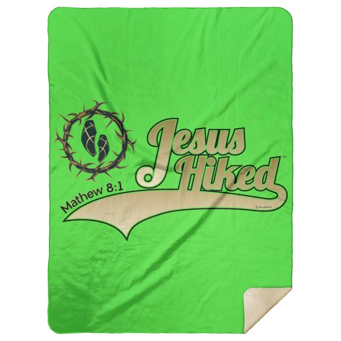 Just Hike - Premium Mink Sherpa Blanket 60x80 - Jesus Surfed Apparel Co.