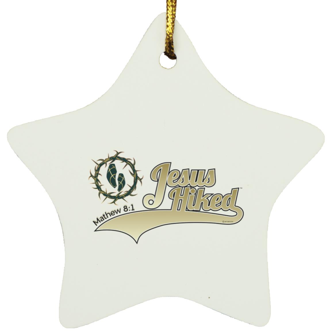 Just Hike - Star Ornament - Jesus Surfed Apparel Co.
