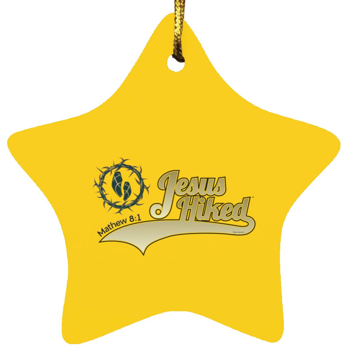Just Hike - Star Ornament - Jesus Surfed Apparel Co.