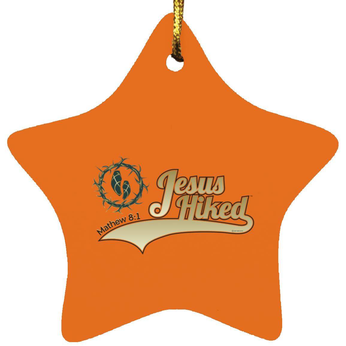 Just Hike - Star Ornament - Jesus Surfed Apparel Co.