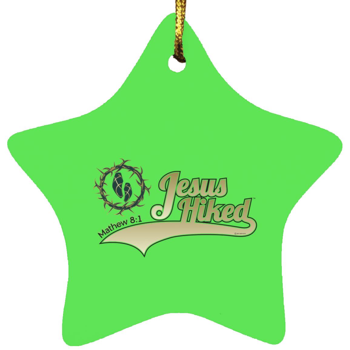 Just Hike - Star Ornament - Jesus Surfed Apparel Co.