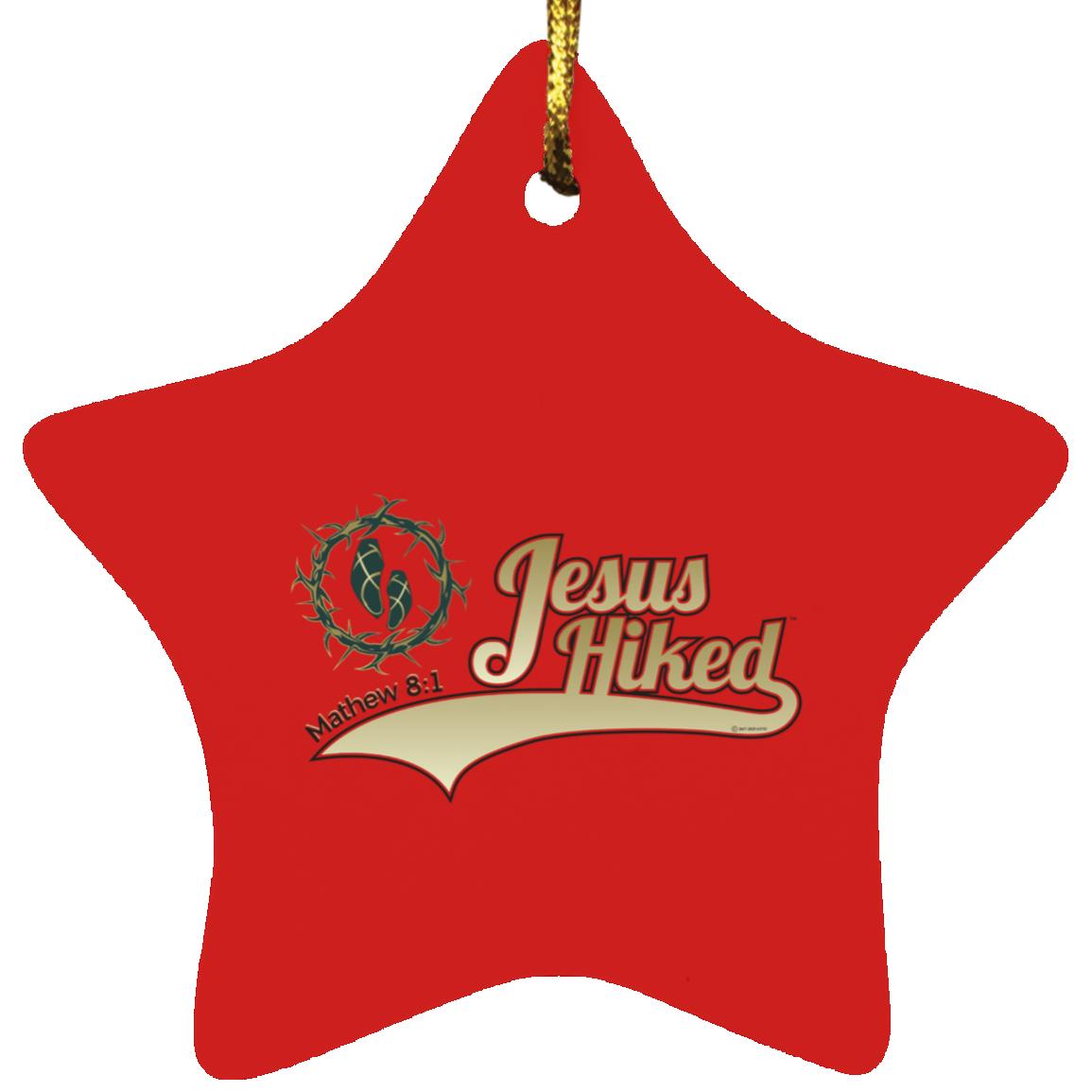 Just Hike - Star Ornament - Jesus Surfed Apparel Co.