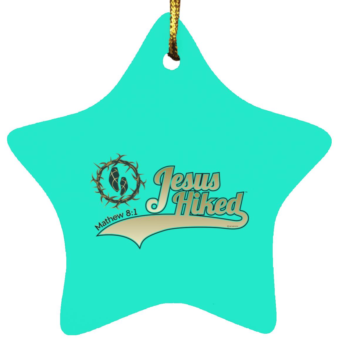 Just Hike - Star Ornament - Jesus Surfed Apparel Co.