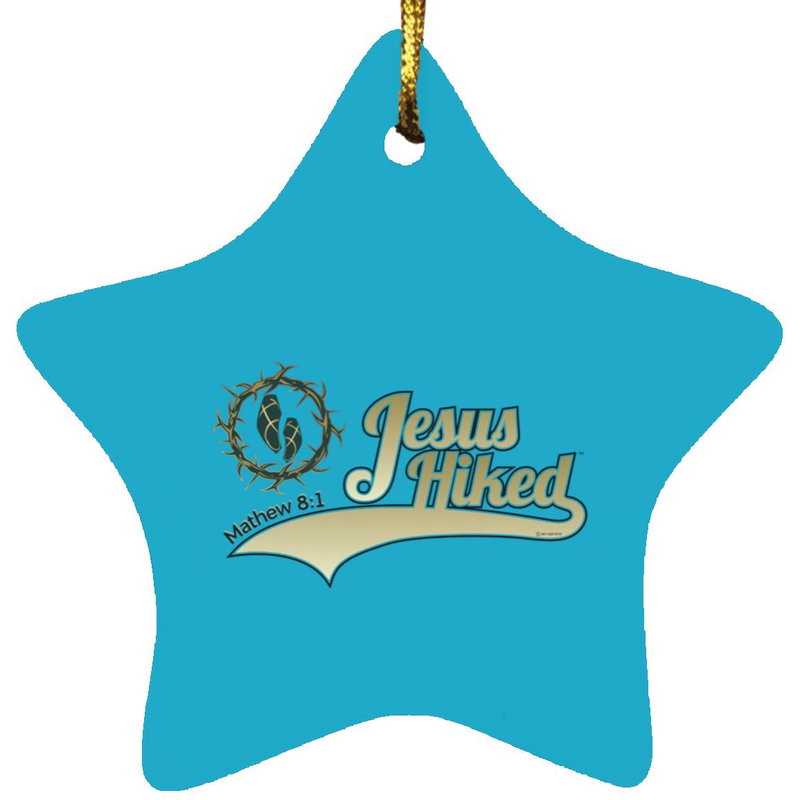 Just Hike - Star Ornament - Jesus Surfed Apparel Co.
