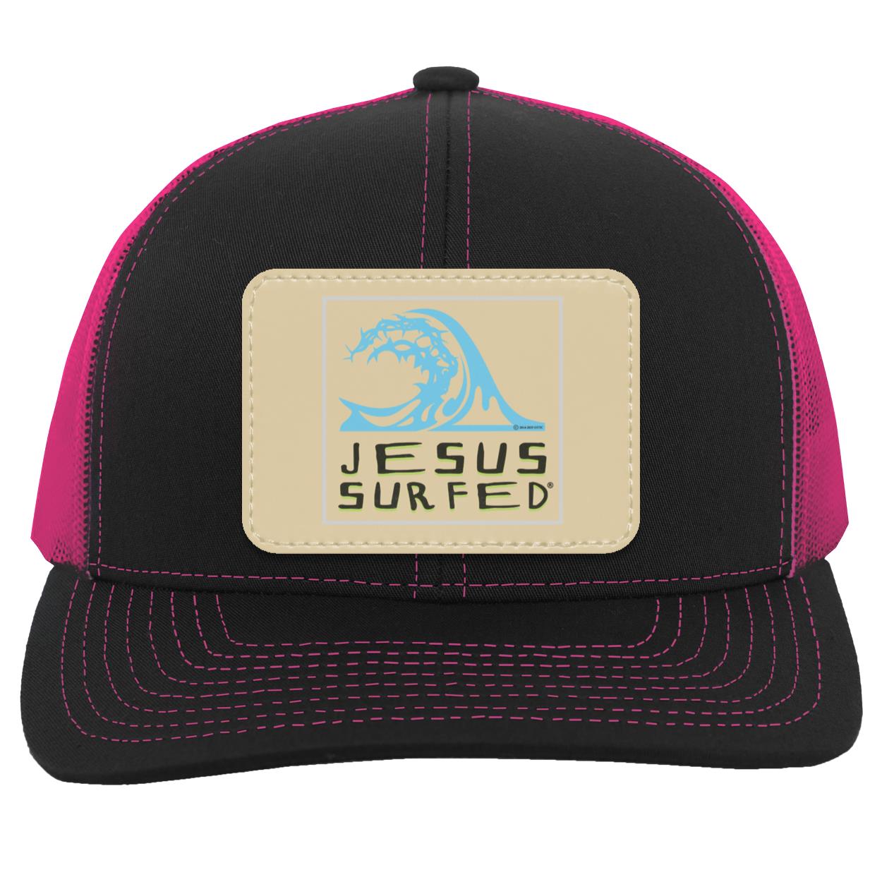 Living Water - Trucker Snap Back - Rectangle Patch - Jesus Surfed Apparel Co.