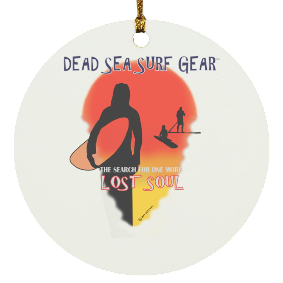 Lost Soul - Circle Ornament - Jesus Surfed Apparel Co.